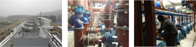 上海金桥云数据中心建设项目空调管路施工