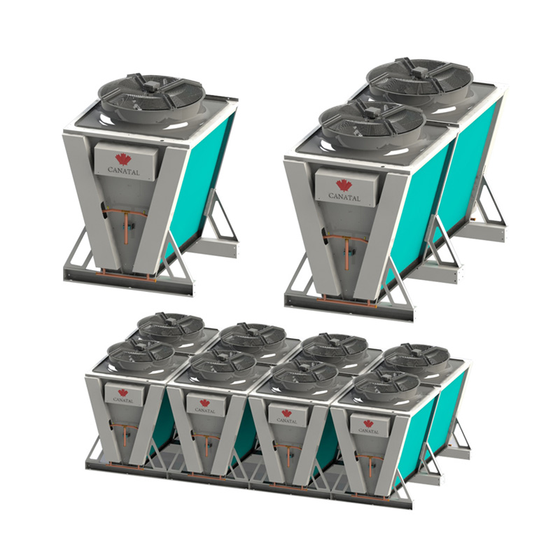 V型紧凑型集中式冷凝器